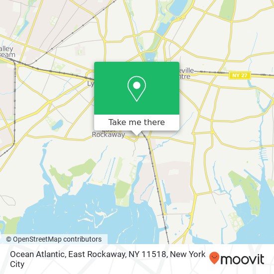 Ocean Atlantic, East Rockaway, NY 11518 map