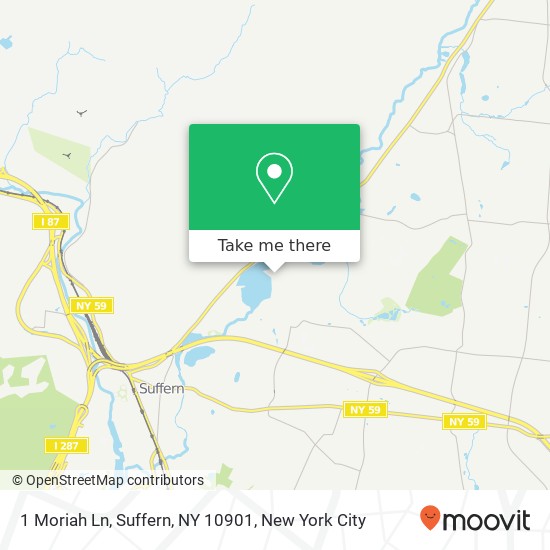 1 Moriah Ln, Suffern, NY 10901 map