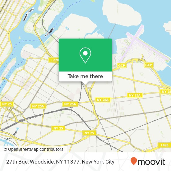 27th Bqe, Woodside, NY 11377 map