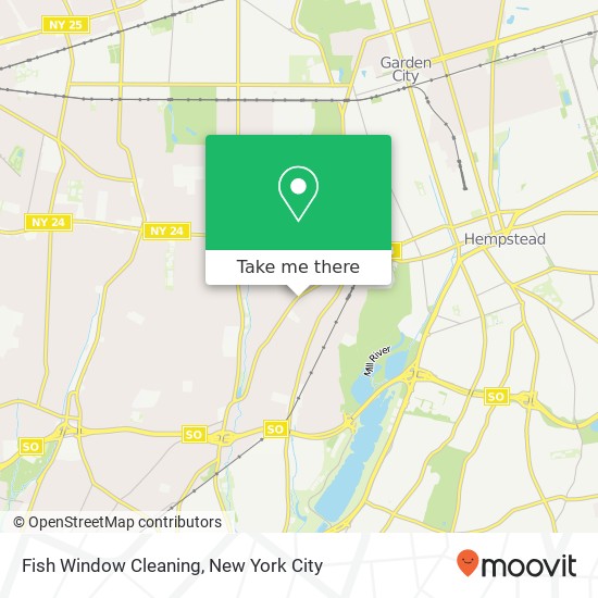 Fish Window Cleaning map