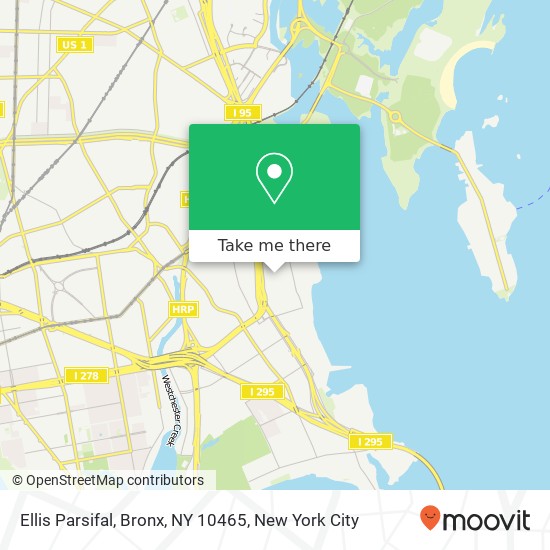 Mapa de Ellis Parsifal, Bronx, NY 10465