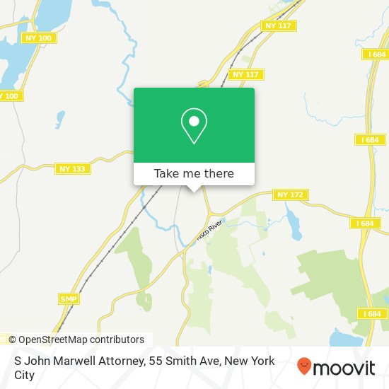 S John Marwell Attorney, 55 Smith Ave map