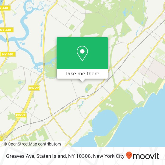 Greaves Ave, Staten Island, NY 10308 map