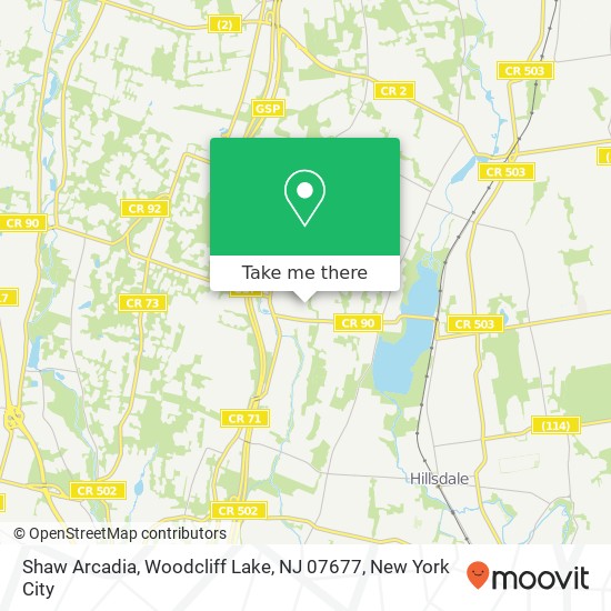 Shaw Arcadia, Woodcliff Lake, NJ 07677 map