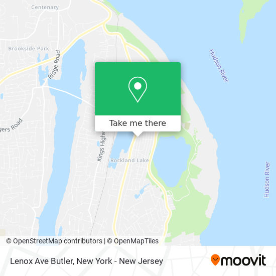 Mapa de Lenox Ave Butler