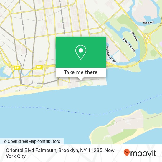 Oriental Blvd Falmouth, Brooklyn, NY 11235 map