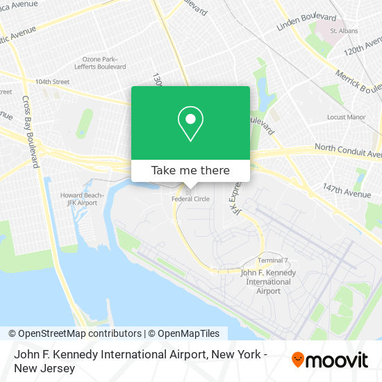 Mapa de John F. Kennedy International Airport