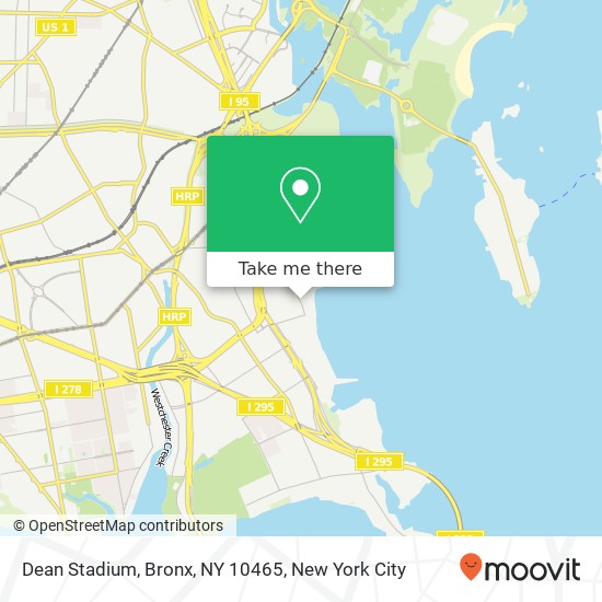 Dean Stadium, Bronx, NY 10465 map
