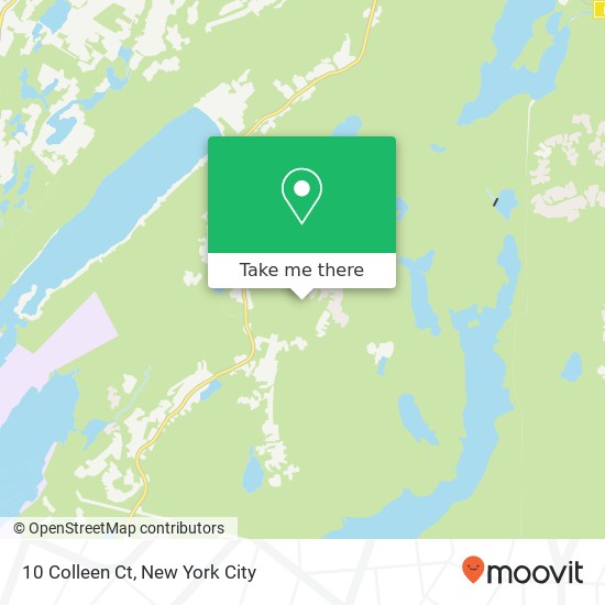 Mapa de 10 Colleen Ct, Rockaway, NJ 07866