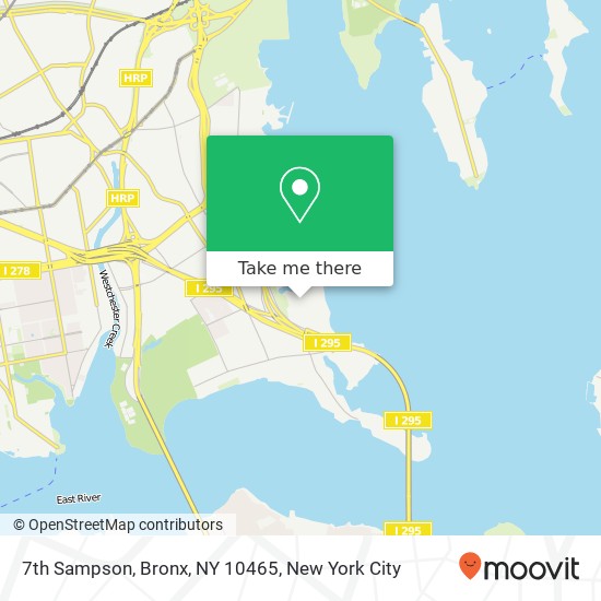 Mapa de 7th Sampson, Bronx, NY 10465
