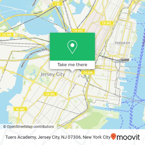Tuers Academy, Jersey City, NJ 07306 map