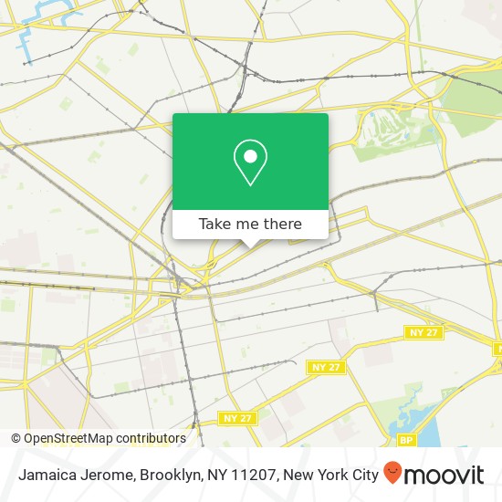 Jamaica Jerome, Brooklyn, NY 11207 map