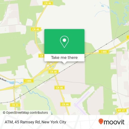 ATM, 45 Ramsey Rd map