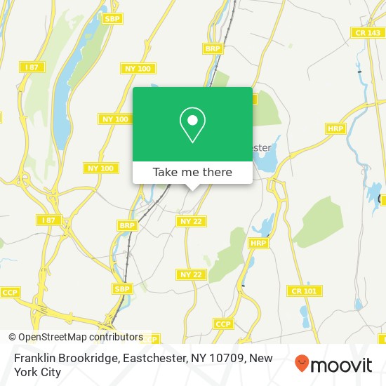 Franklin Brookridge, Eastchester, NY 10709 map