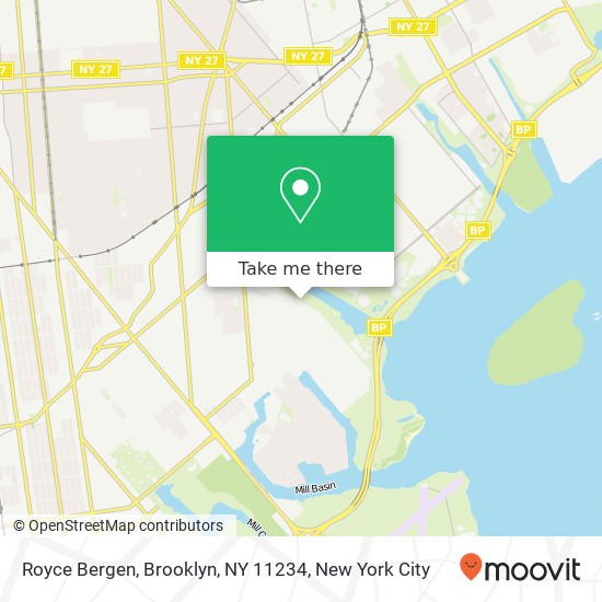Mapa de Royce Bergen, Brooklyn, NY 11234