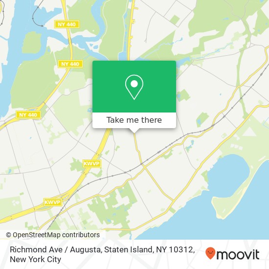 Richmond Ave / Augusta, Staten Island, NY 10312 map