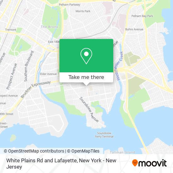 Mapa de White Plains Rd and Lafayette