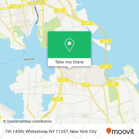 Mapa de 7th 149th, Whitestone, NY 11357