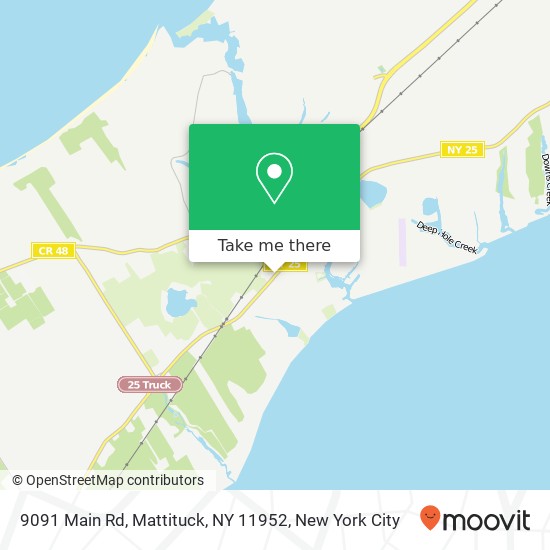 Mapa de 9091 Main Rd, Mattituck, NY 11952