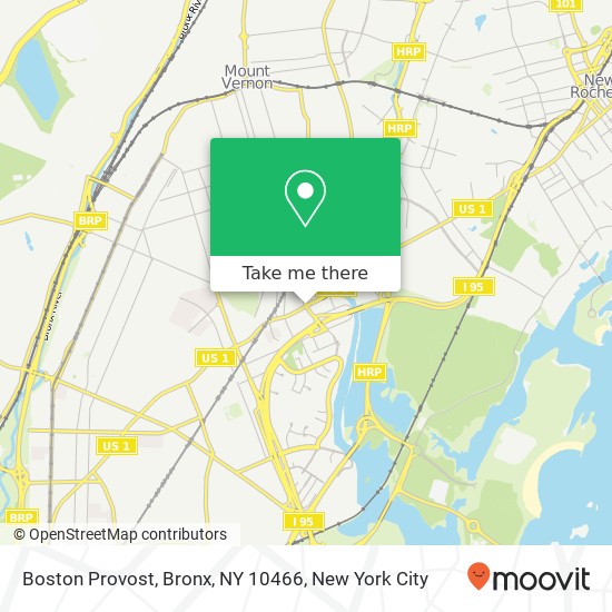 Boston Provost, Bronx, NY 10466 map