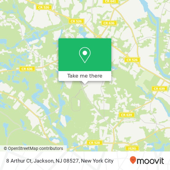 8 Arthur Ct, Jackson, NJ 08527 map