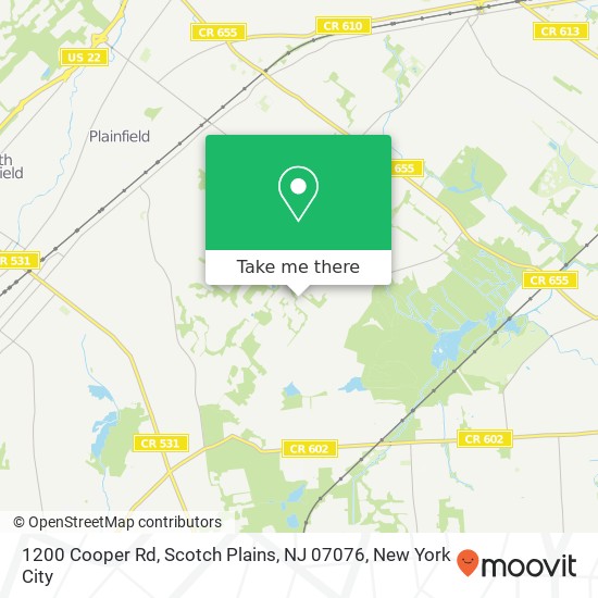 1200 Cooper Rd, Scotch Plains, NJ 07076 map