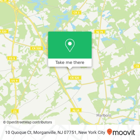 10 Quoque Ct, Morganville, NJ 07751 map