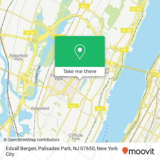 Edsall Bergen, Palisades Park, NJ 07650 map