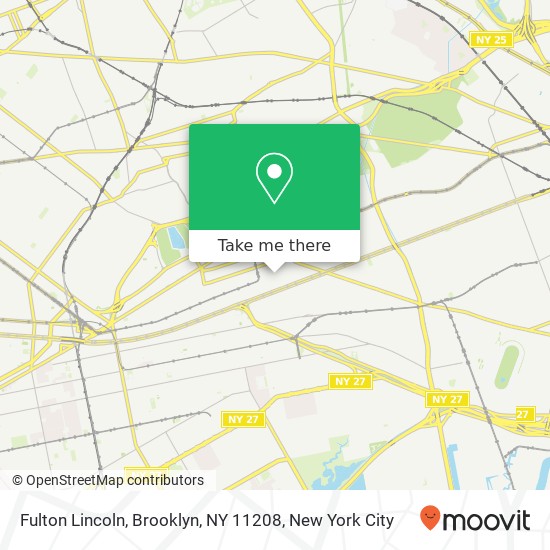 Fulton Lincoln, Brooklyn, NY 11208 map