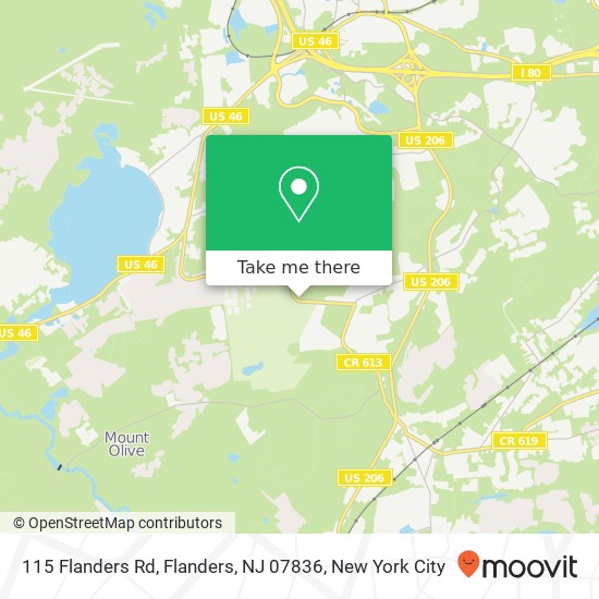115 Flanders Rd, Flanders, NJ 07836 map