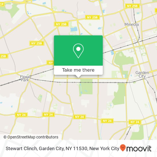 Stewart Clinch, Garden City, NY 11530 map