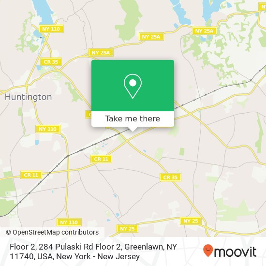 Floor 2, 284 Pulaski Rd Floor 2, Greenlawn, NY 11740, USA map