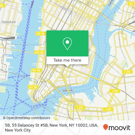 5B, 55 Delancey St #5B, New York, NY 10002, USA map