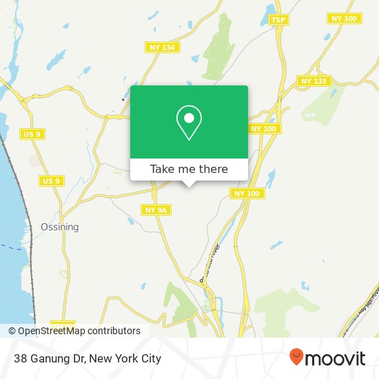 38 Ganung Dr, Ossining, NY 10562 map