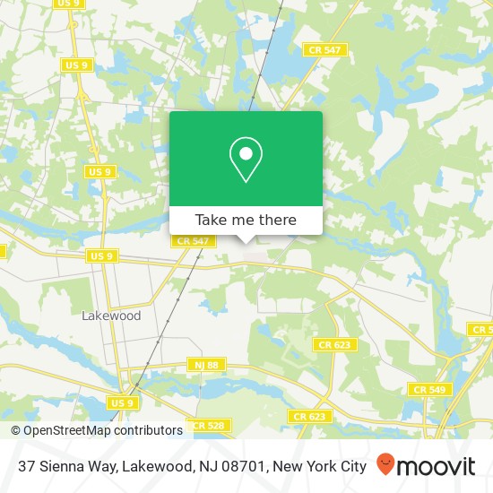 37 Sienna Way, Lakewood, NJ 08701 map