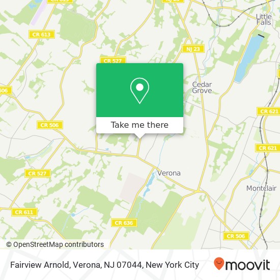 Fairview Arnold, Verona, NJ 07044 map