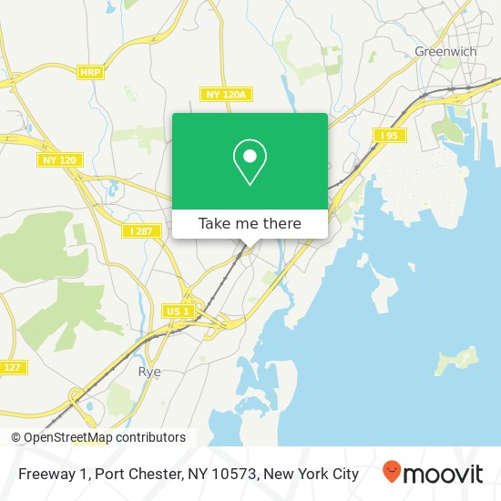 Freeway 1, Port Chester, NY 10573 map