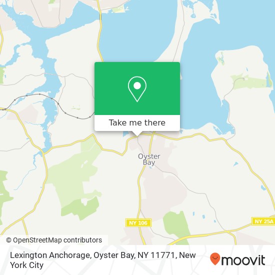 Mapa de Lexington Anchorage, Oyster Bay, NY 11771