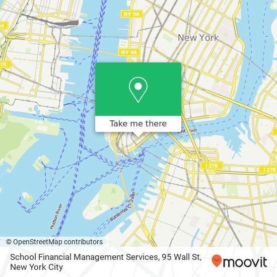 School Financial Management Services, 95 Wall St map