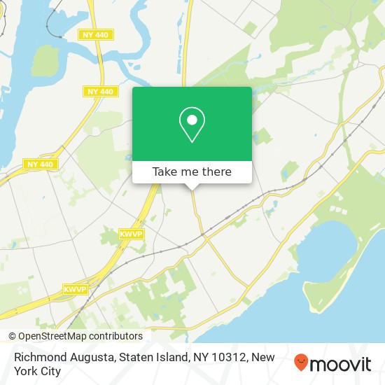 Richmond Augusta, Staten Island, NY 10312 map
