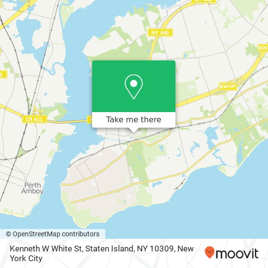 Kenneth W White St, Staten Island, NY 10309 map