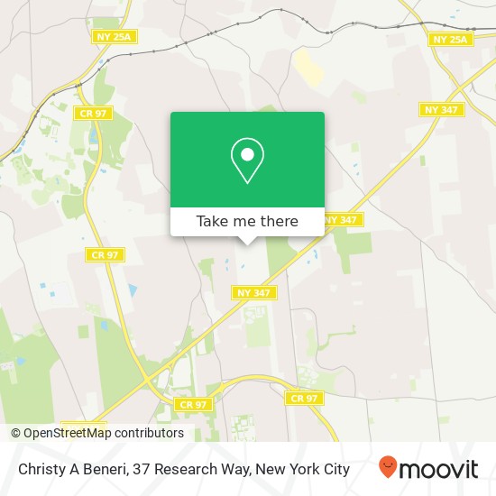 Christy A Beneri, 37 Research Way map