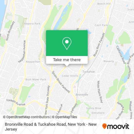Mapa de Bronxville Road & Tuckahoe Road