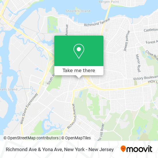 Mapa de Richmond Ave & Yona Ave