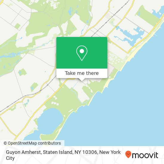 Guyon Amherst, Staten Island, NY 10306 map