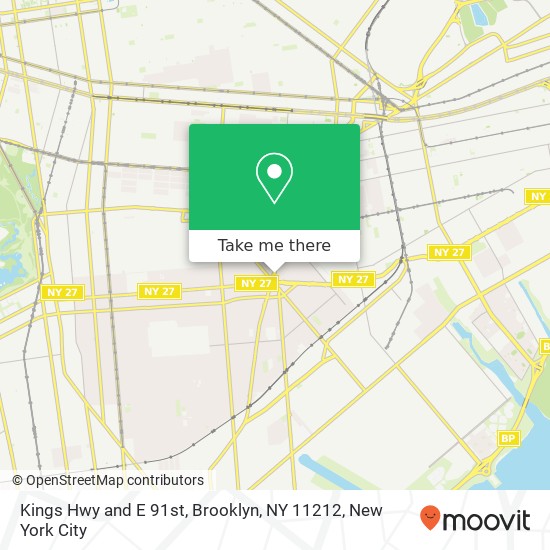 Kings Hwy and E 91st, Brooklyn, NY 11212 map