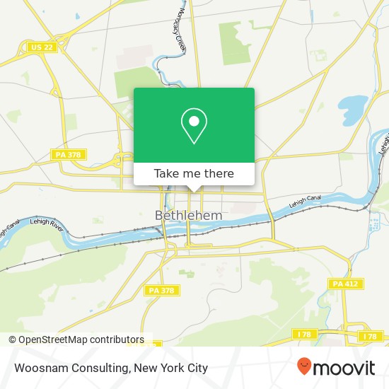 Mapa de Woosnam Consulting, 44 E Broad St
