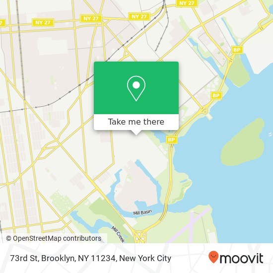 73rd St, Brooklyn, NY 11234 map