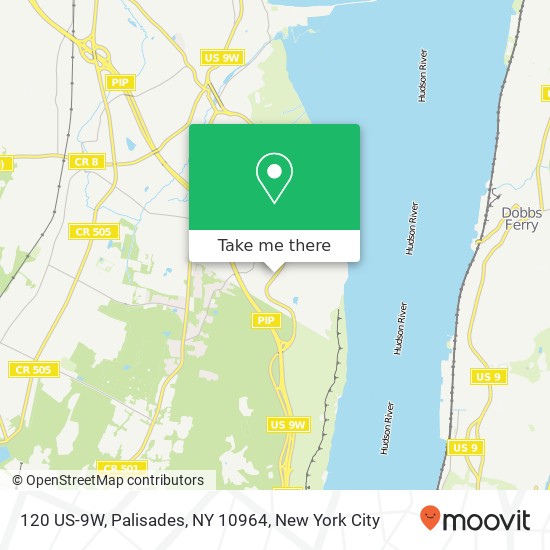 Mapa de 120 US-9W, Palisades, NY 10964