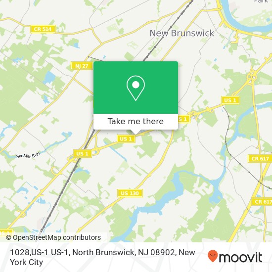 Mapa de 1028,US-1 US-1, North Brunswick, NJ 08902